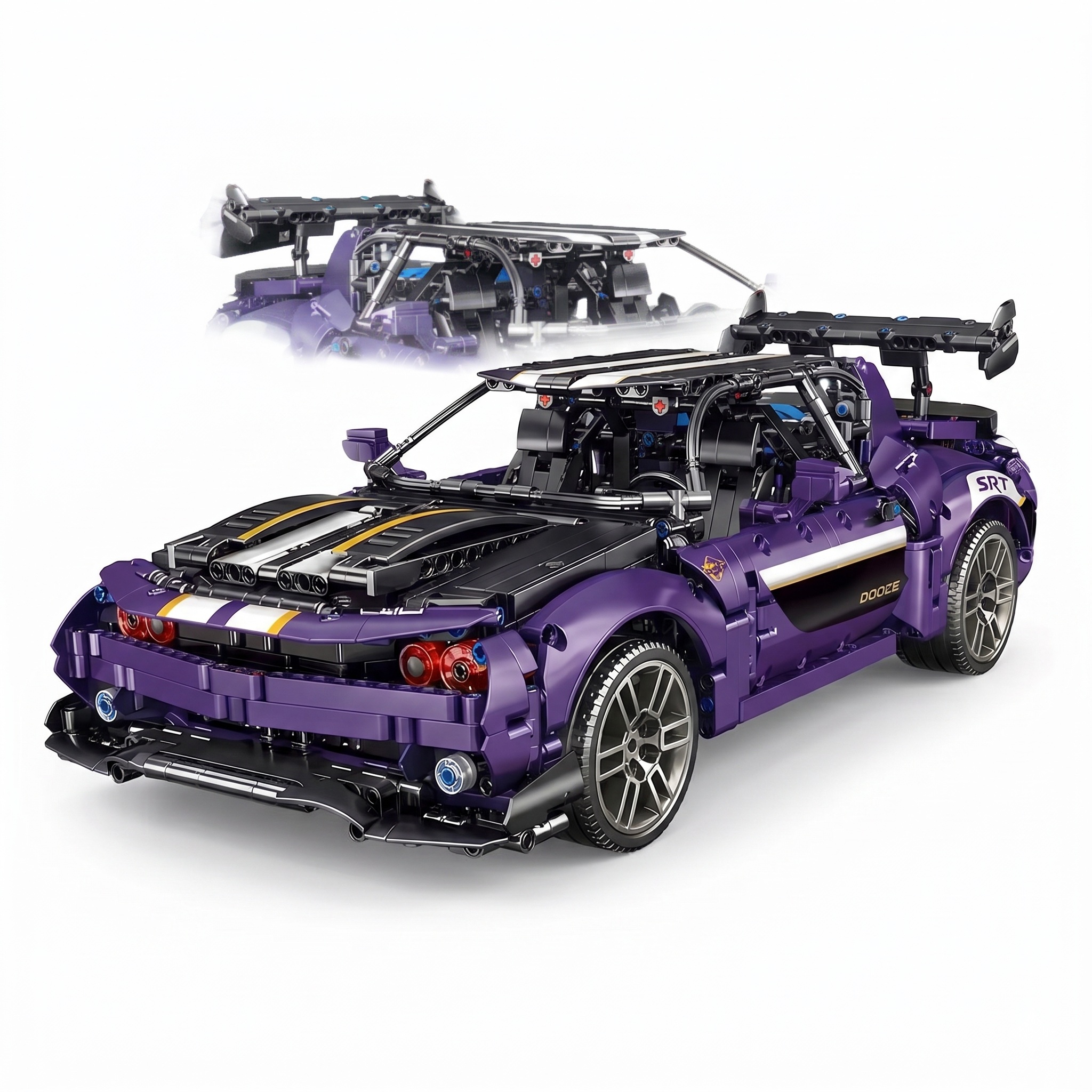 Smart Blocks Purple Super Car